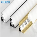 Led kerek alumínium profil